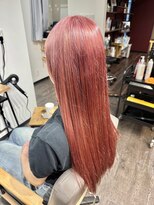 サロンドユニック(salon de UNIC)&nbsp;1ブリーチ濃いめピンクベージュ