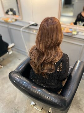 ラム(L'am) ブリーチなし/ベージュカラー/透明感カラー/艶髪