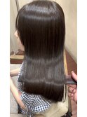 赤味を抑え柔らかい色味/イルミナ/髪質改善