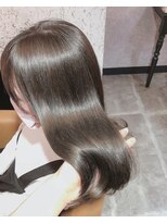 ロンド ルージュ 銀座店(Lond rouge)&nbsp;ミニウルフ髪質改善縮毛矯正酸性ストレートレイヤーカット/