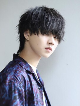 リップスヘアー 梅田アネックス(LIPPS hair) 雰囲気漂う　マッシュウルフ