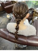 ロング編み下ろし