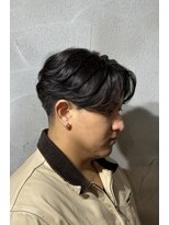 ニアウ 高崎店(Niau)&nbsp;MEN’S HAIR/波巻きツイストスパイラル/リバースセンターパート
