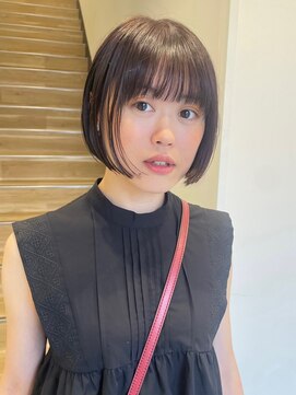 カノエ(canoe) ダークアッシュ顔周りレイヤー20代~50代【西新大濠荒戸】