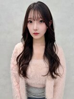 アッシュ 中野店(Ash)&nbsp;20代30代/レイヤー/くびれ/透明感/小顔/オリーブベージュ/美髪