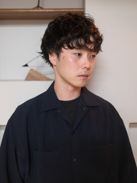 ハンク 表参道(Hank.) 抜け感ニュアンスメンズパーマ