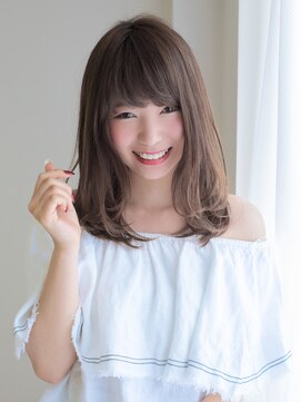 ヘアアンドエステ ヒロイン 西麻布本店(Hair&Esthe HIROIN) ナチュラルストレート×透け感グレージュ『山村雄貴』