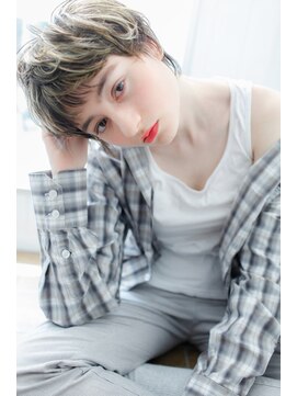 ネオリーブ クーロ(Neolive curro) 一目置かれる♪注目のおしゃれマッシュウルフショート♪