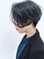 モリオフロムロンドン 泉南店(morio FROM LONDON)&nbsp;ブルージュ×透け感ハンサムショート♪