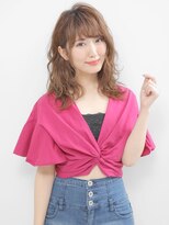 フミ(Fumi)&nbsp;外国人風ウエーブミディアム