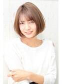 【flen】大人女子にオススメひし形シルエットショートボブ