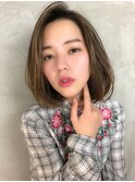 小顔 ことりベージュ ウォーターフォール