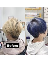 ストーリー(story) サファイアブルー、ネイビーブルー