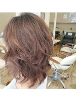 マシュリー(Mashuly) アミノセラミドカラー、うるふわウェーブ