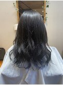 インナーカラーブルー