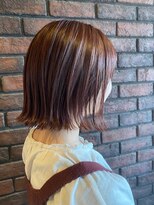ノーブルヘアー(NOBLE HAIR)&nbsp;ボブ×ローズピンク