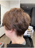 似合わせメンズカットカラー+外国人風パーマ