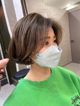 フラッグ ヘアー 天神西通り店(Flag HAIR) ミニボブ☆内巻き