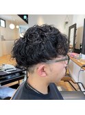 マッシュパーマ