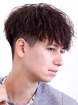 リップス 池袋(LIPPS) ツイストスパイラルショートメンズ　刈り上げ