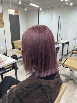 アジールヘア 所沢プロペ通り店(agir hair) ラベンダーピンクアッシュ
