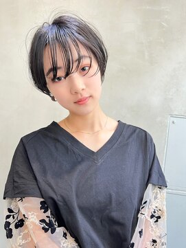 エース (ACE) ACE 横浜　骨格カバーひし形ショート×グレーアッシュ