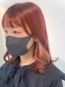 リンダバイネオリーブ 白楽店(Linda by neolive) 垢抜け暖色カラー隠せるベージュデザインカラー【Reina】