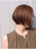 ショート/髪質改善縮毛矯正/髪質改善/韓国風/韓国ヘア