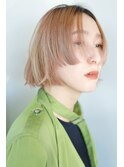 マッシュボブ×ブロンド