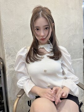アンジェリカラボ 梅田店(ANGELICA LABO) 韓国トレンドヘア×カチモリ×レイヤーカット〔川又〕