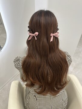 ニューミー(new me) 波巻きハーフツイン