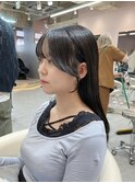 □ 韓国大宮顔周りレイヤーカット似合わせカット前髪