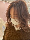 くすみピンク/ピンクグラデーション/ニュアンスカラー/韓国風
