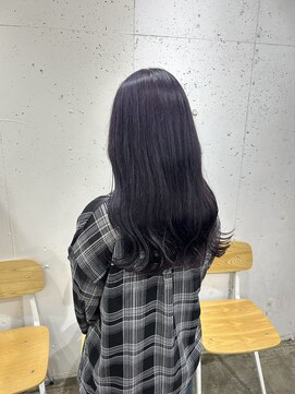 アジールヘア 北千住駅西口店(agir hair) ラベンダーカラー ダークラベンダーカラー ディープラベンダー