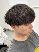 フゥ 宇都宮(FeU)&nbsp;波巻きパーマツイストスパイラルパーマメンズマッシュパーマ