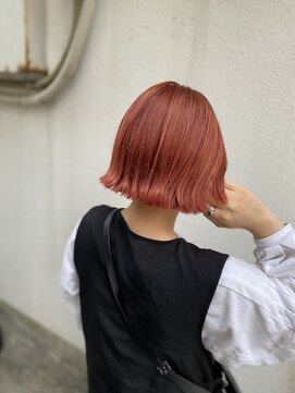 櫛の屋 ★暖色カラーで人気のレッドオレンジ★