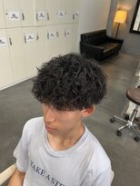 バース バイ ハピネス(BIRTH by happiness)&nbsp;波巻きスパイラルパーマ/波巻きパーマ/刈り上げ/アイブロウ