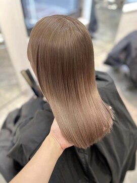 ペレ 梅田(PELE) 前髪/アンブレラカラー/こなれミディ/イメチェン/ウェーブパーマ