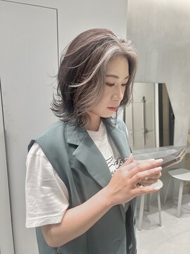 ソル 栄矢場町(SOL) フェイスフレーミング/デザインカラー/秋色/名古屋美容院