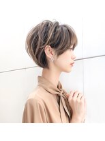 ピエス201(piece201)&nbsp;束感×ハイライト×ショート《中目黒1分/piece201》