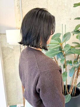 ノエ(noe) ミニボブ/オリーブグレージュ/20代30代yr82