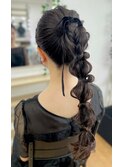 高め玉ねぎスタイル【品川/ヘアセット】