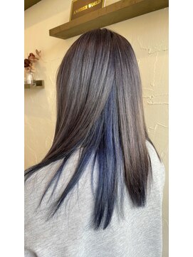 アナザーワールドココン(ANOTHER WORLD cocon) グレー×コバルト