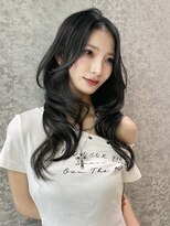 グロー オオミヤ アネックス 大宮(GLROW OMIYA ANNEX)&nbsp;韓国ヘア くびれヘア ハイレイヤー ハッシュカット 縮毛矯正