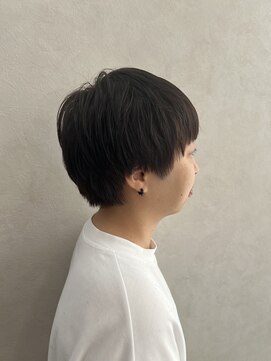 クム 横浜(qumu) レディースマッシュ×透明感カラー　qumu横浜　《saki》