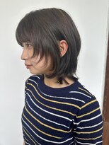 ユウヘアー 石川橋店(U Hair)&nbsp;ウルフ風 顔周りレイヤースタイル