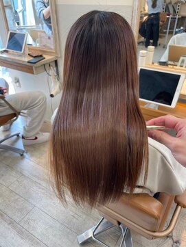 ジーナ 本八幡(Zina) 大人かわいい20代30代40代小顔ショコラベージュ　Zina本八幡