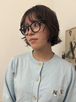 nimes栄 パーマ/レイヤーカット/ボブ 【ニーム】【12月2日NEW OPEN(予定)】 ボブパーマ 顔まわりも可愛いボブパーマ