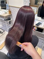 ゼストソエル(ZEST soell)&nbsp;立川／デザインカラー／髪質改善／艶髪ロング／透明感アップ