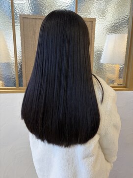 ツヤ髪スタイル